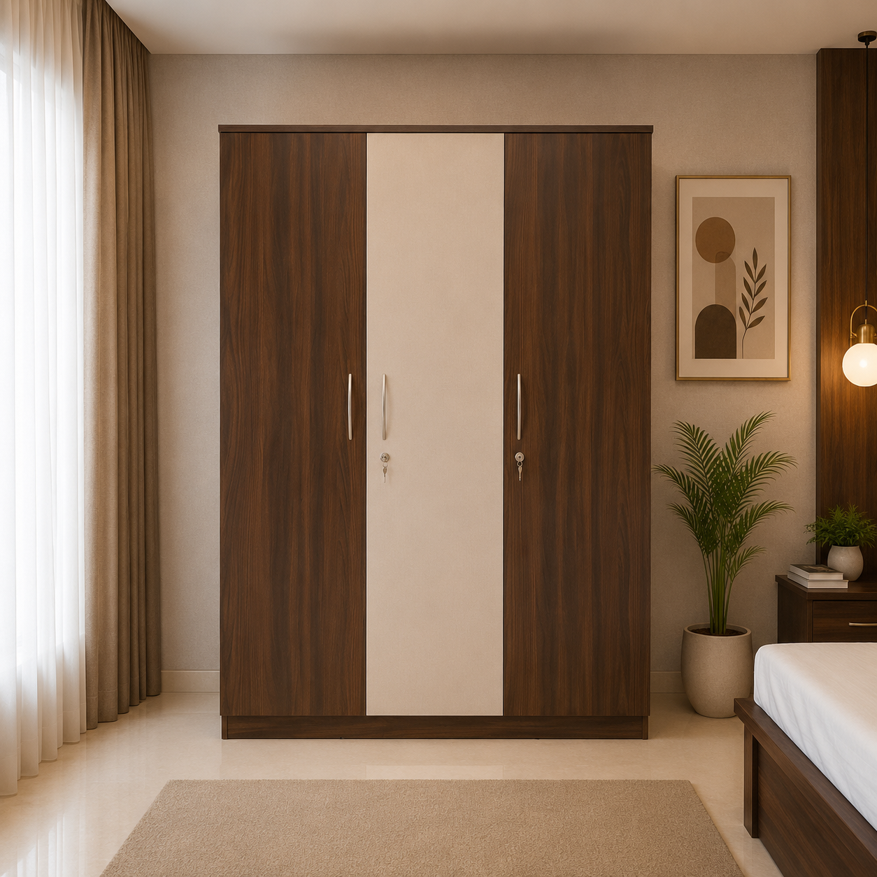 Rivaldo 3 Door Wardrobe