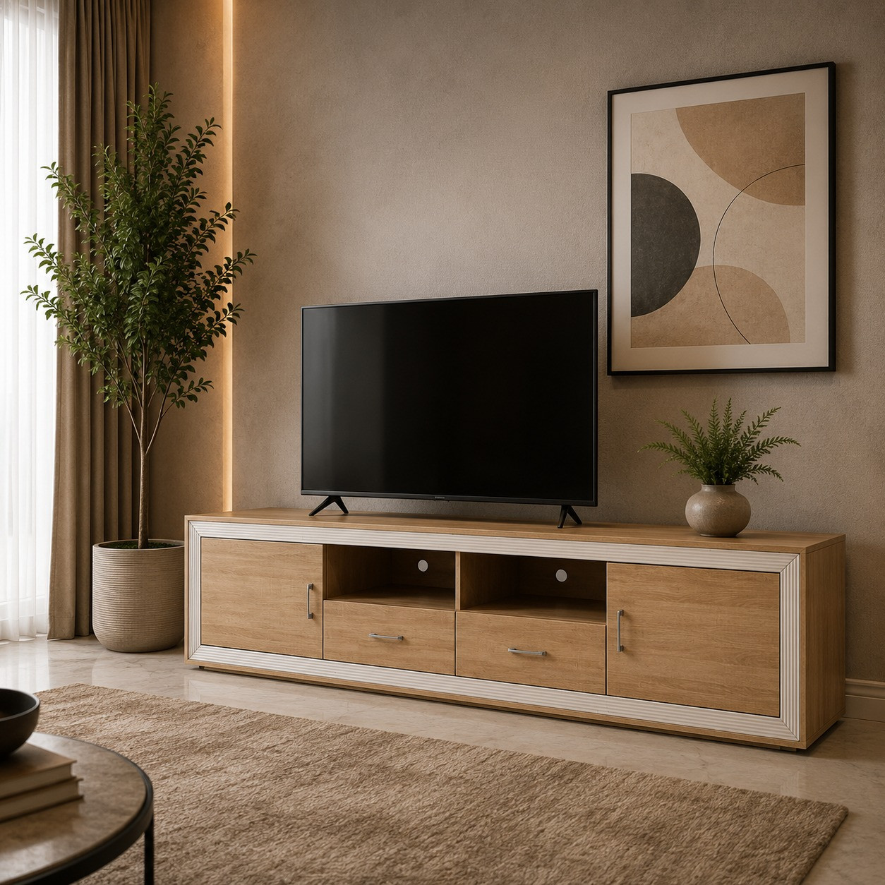 Silk Pearl (TV Stand)