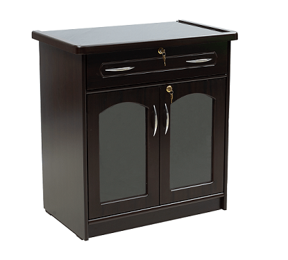 Jerry Multiutility with MDF and PU Polish in Dark Chocoloate Color