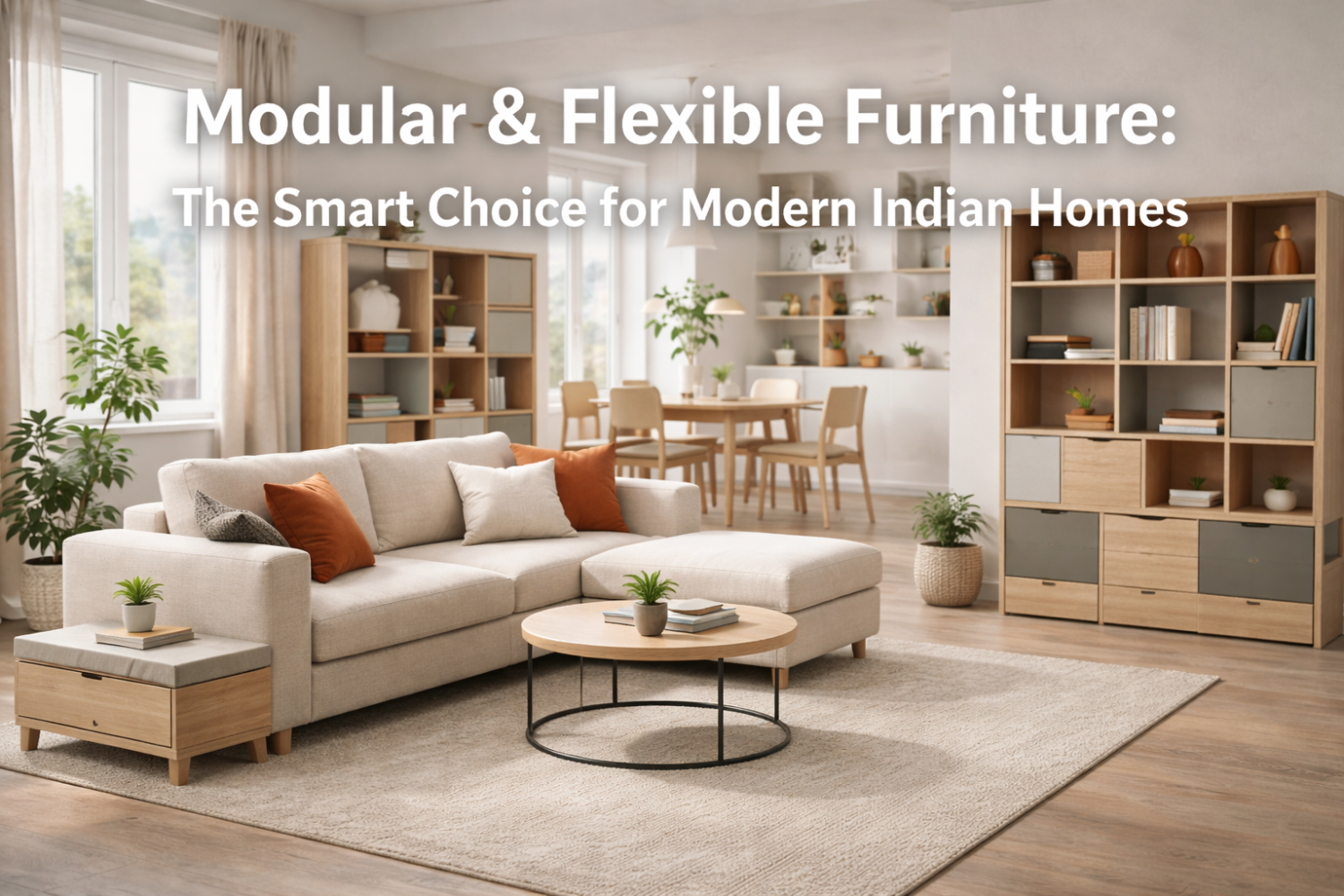 Modular & Flexible Furniture: The Smart Choice for Modern Indian Homes