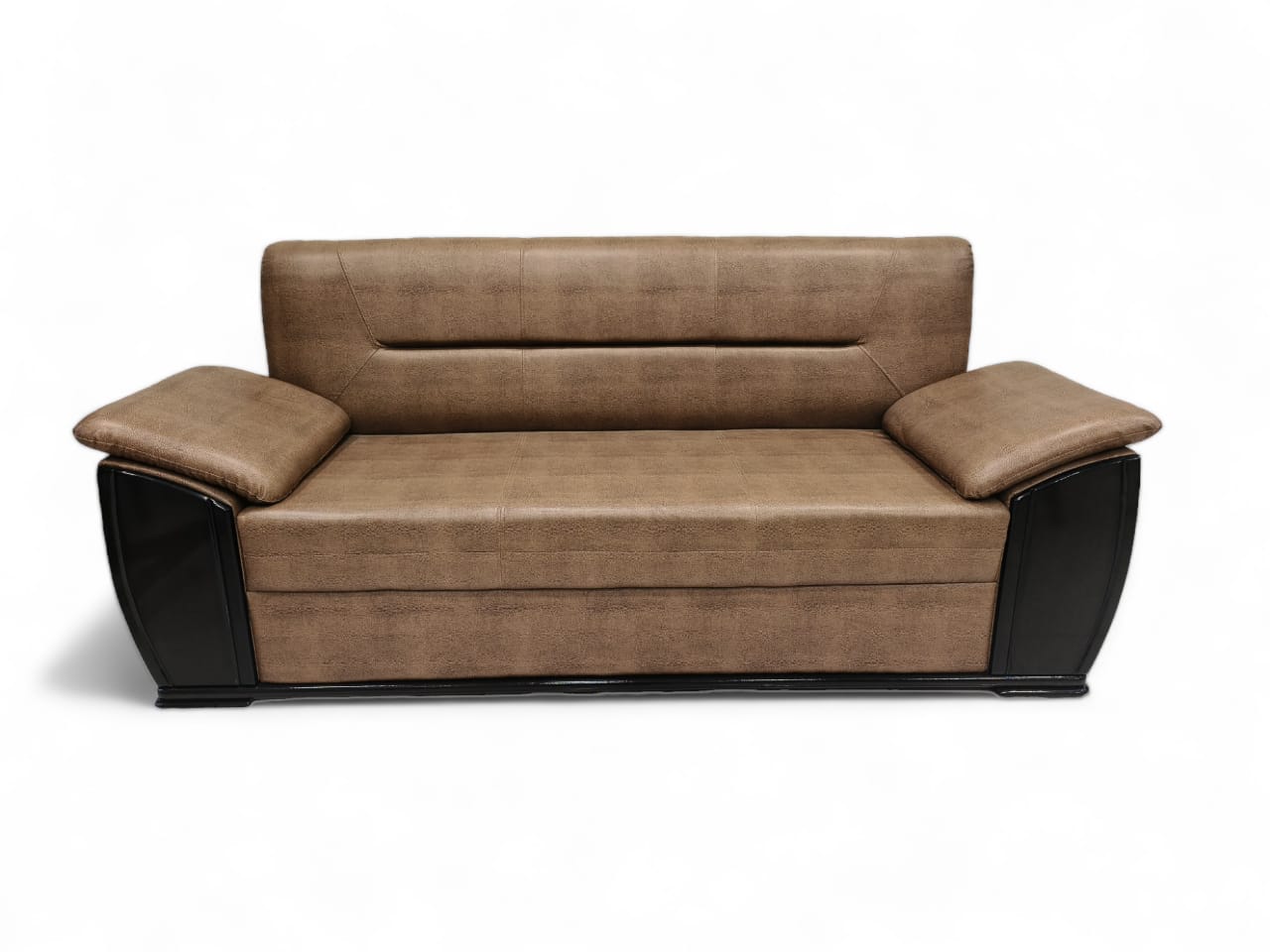 Orio 3 Seater Sofa Set With PU Leather Material