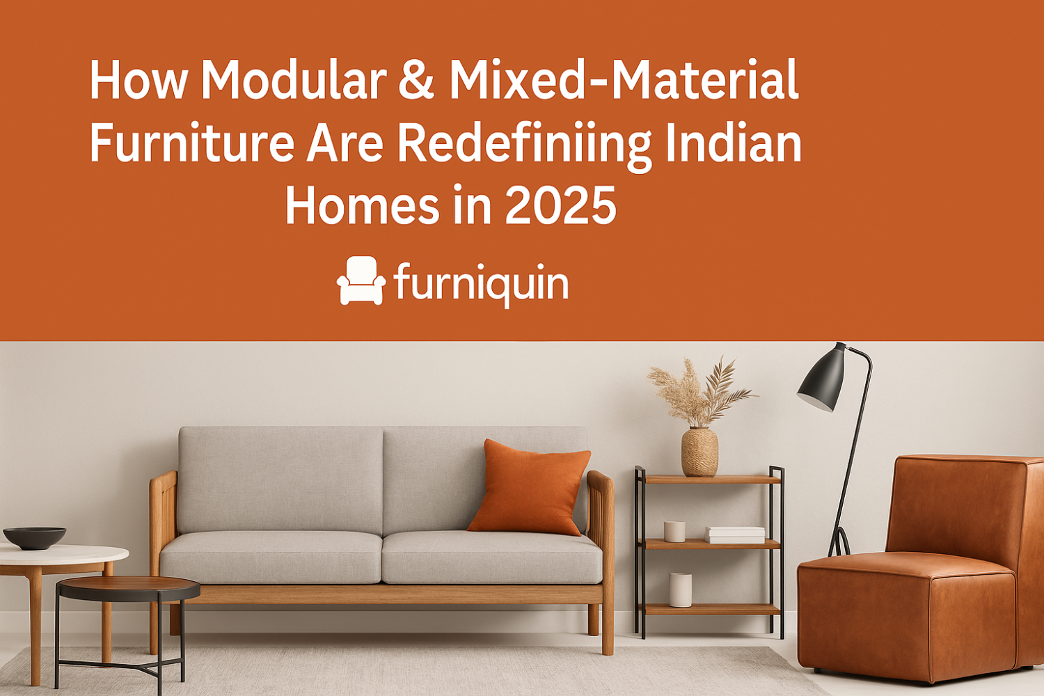 How Modular & Mixed-Material Furniture Are Redefining Indian Homes in 2025