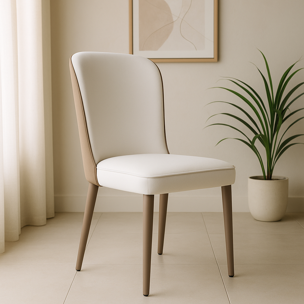 Baylor White Dining Chair