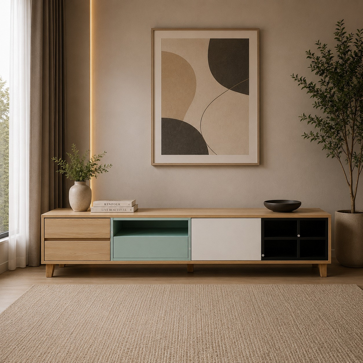 Classy Mint (TV Cabinet)