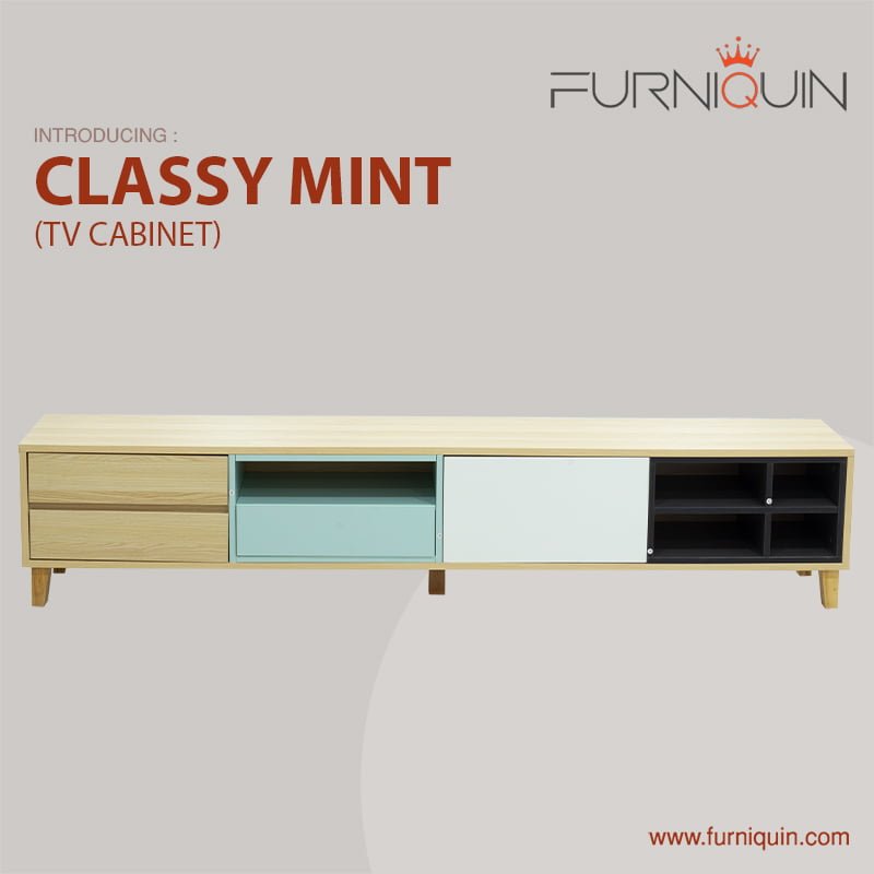 Classy Mint (TV Cabinet)