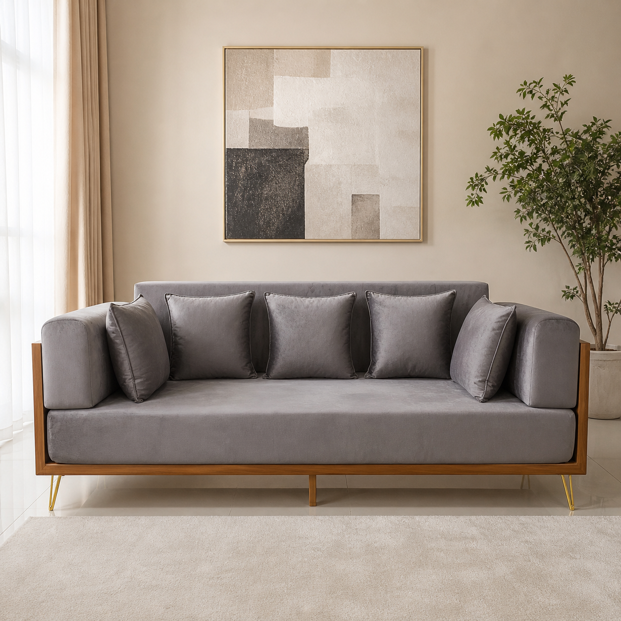 Jimmy 3 Seater Sofa