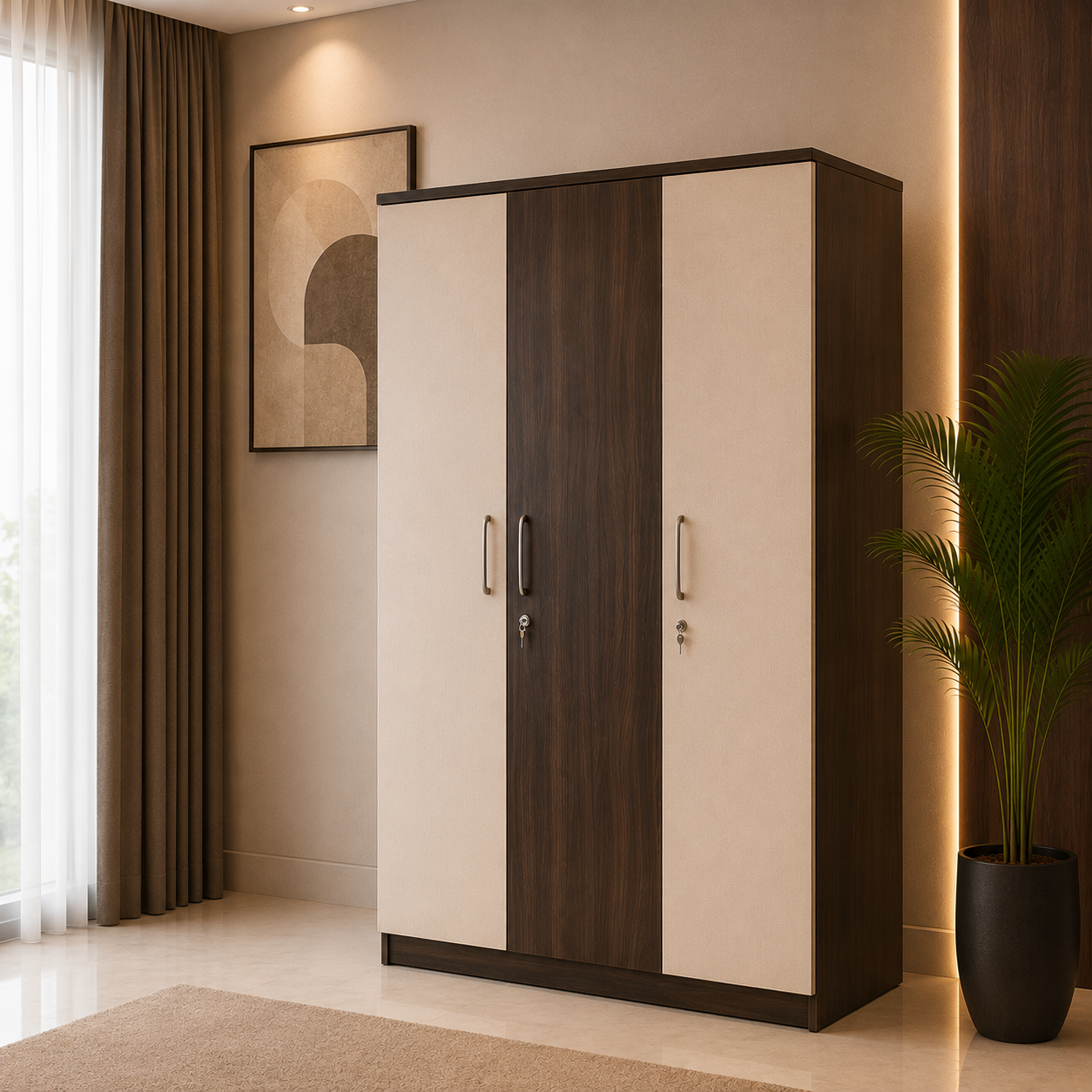 Casper 3 Door Wardrobe