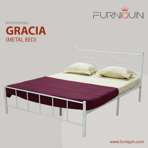 Grasia Queen Size Metal Bed