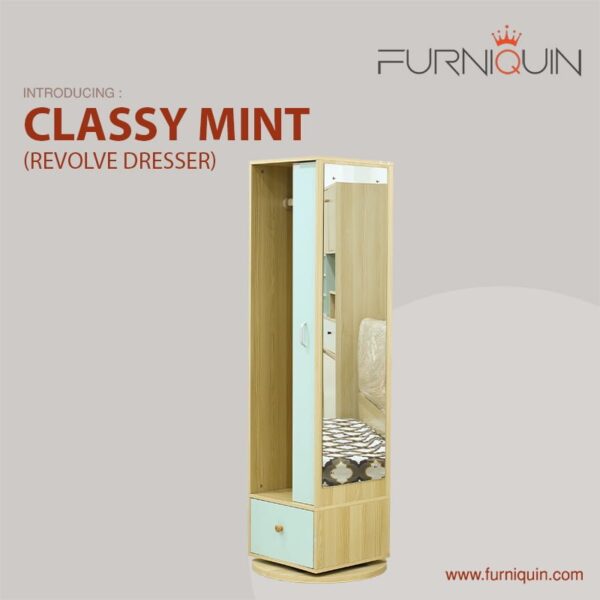 Classy Mint Revolve Dresser